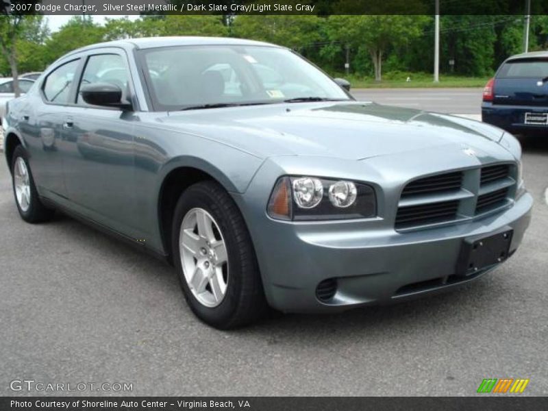 Silver Steel Metallic / Dark Slate Gray/Light Slate Gray 2007 Dodge Charger