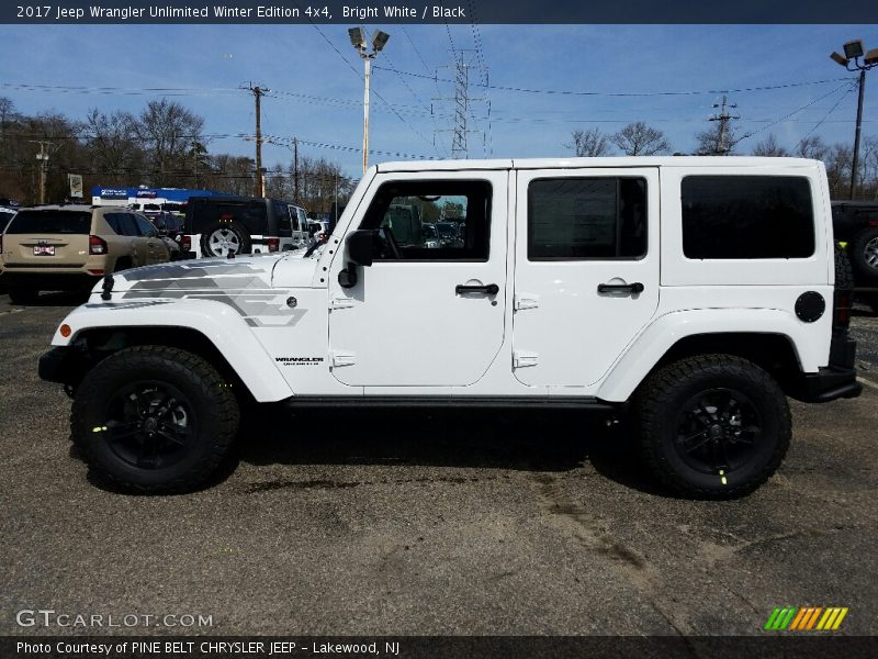 Bright White / Black 2017 Jeep Wrangler Unlimited Winter Edition 4x4