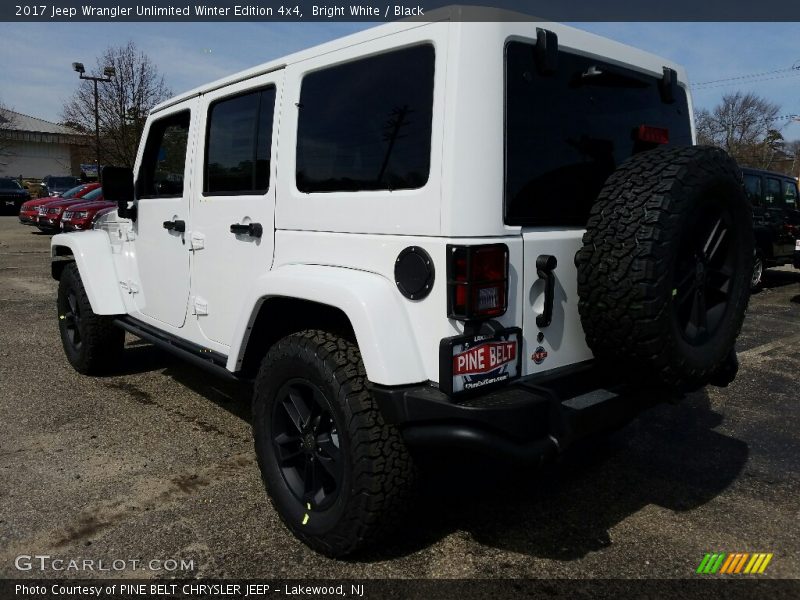 Bright White / Black 2017 Jeep Wrangler Unlimited Winter Edition 4x4