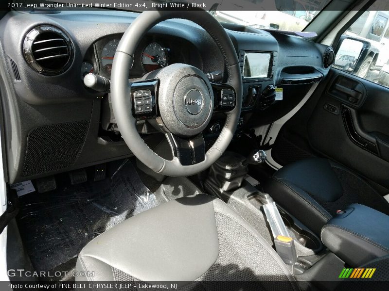 Bright White / Black 2017 Jeep Wrangler Unlimited Winter Edition 4x4