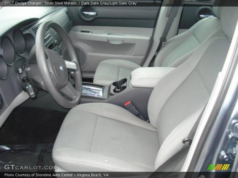 Silver Steel Metallic / Dark Slate Gray/Light Slate Gray 2007 Dodge Charger