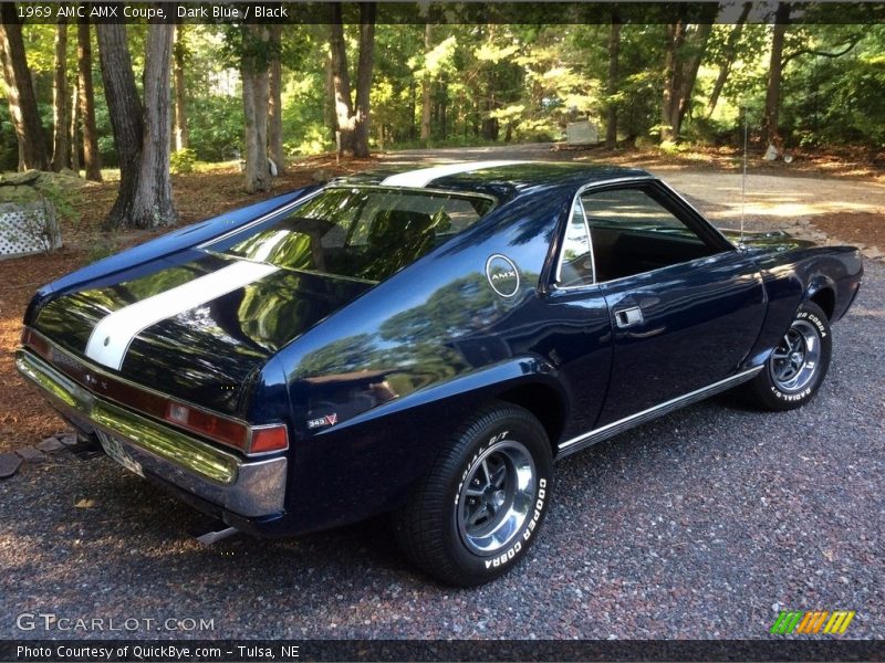 Dark Blue / Black 1969 AMC AMX Coupe