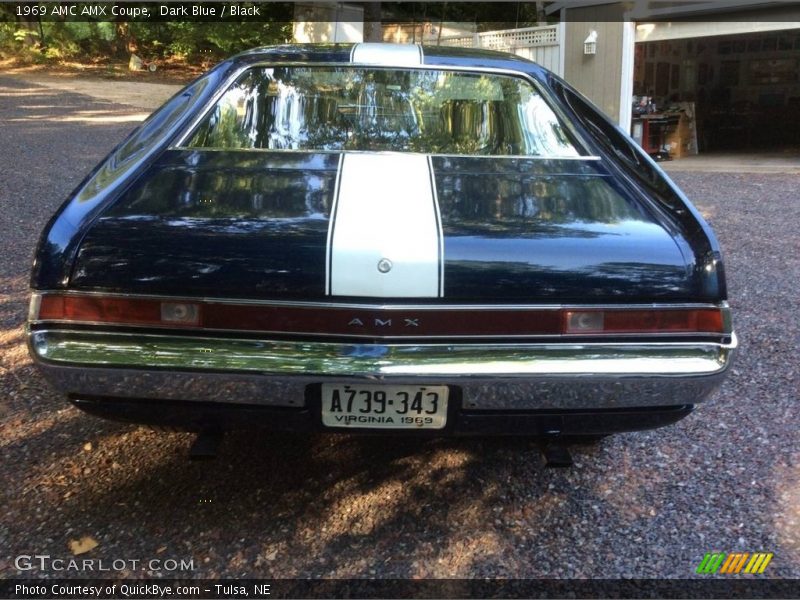 Dark Blue / Black 1969 AMC AMX Coupe