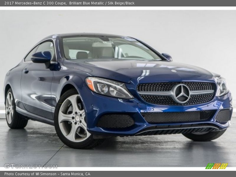 Front 3/4 View of 2017 C 300 Coupe