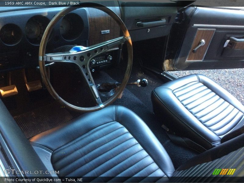  1969 AMX Coupe Black Interior