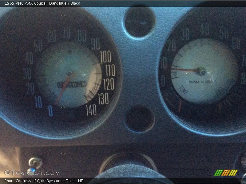 Dark Blue / Black 1969 AMC AMX Coupe