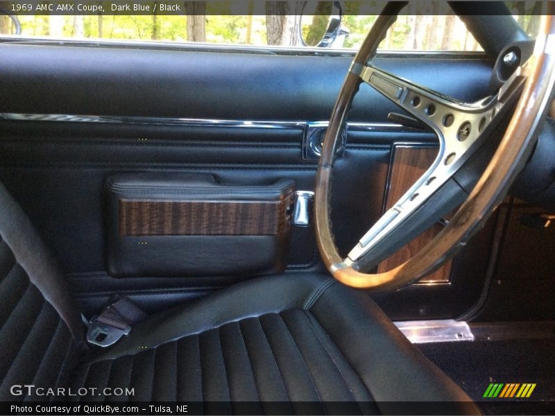 Dark Blue / Black 1969 AMC AMX Coupe