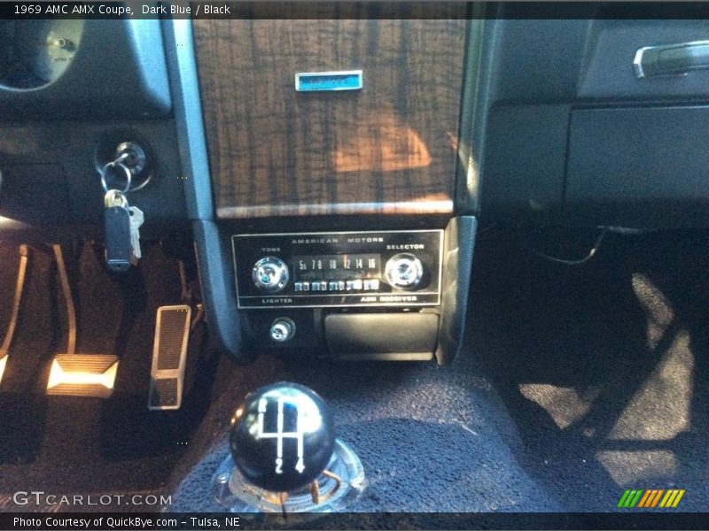 Dark Blue / Black 1969 AMC AMX Coupe