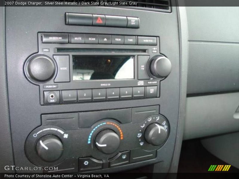 Silver Steel Metallic / Dark Slate Gray/Light Slate Gray 2007 Dodge Charger