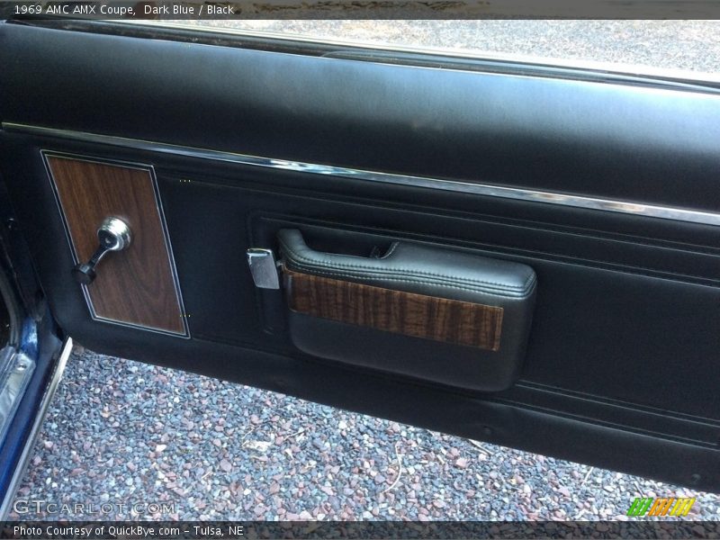 Dark Blue / Black 1969 AMC AMX Coupe