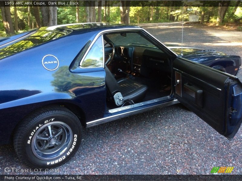 Dark Blue / Black 1969 AMC AMX Coupe