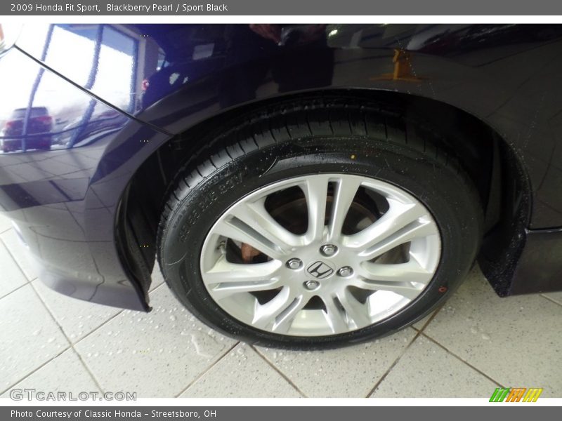 Blackberry Pearl / Sport Black 2009 Honda Fit Sport
