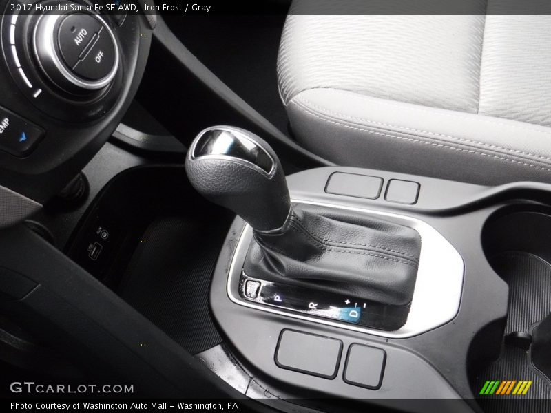 Iron Frost / Gray 2017 Hyundai Santa Fe SE AWD