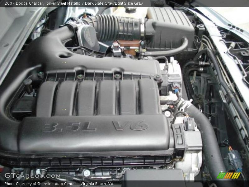 Silver Steel Metallic / Dark Slate Gray/Light Slate Gray 2007 Dodge Charger