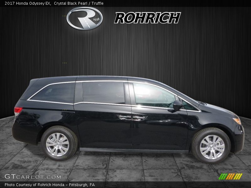 Crystal Black Pearl / Truffle 2017 Honda Odyssey EX