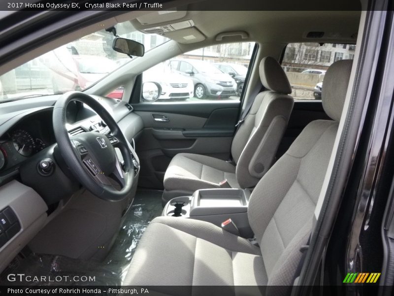 Crystal Black Pearl / Truffle 2017 Honda Odyssey EX