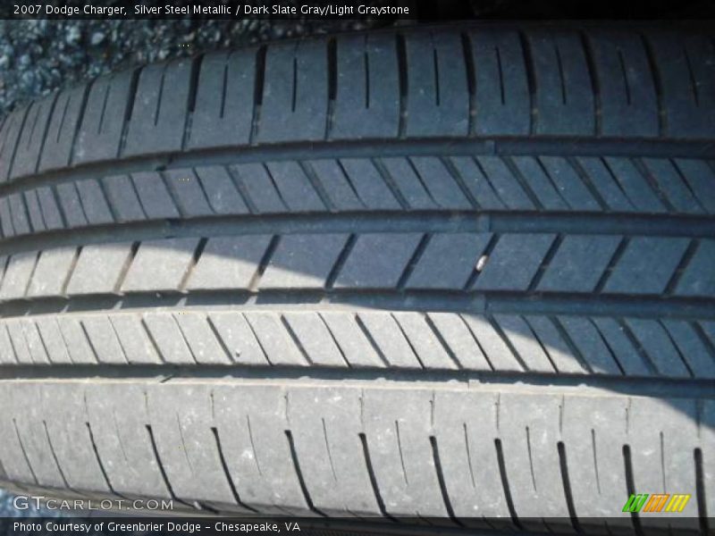 Silver Steel Metallic / Dark Slate Gray/Light Graystone 2007 Dodge Charger