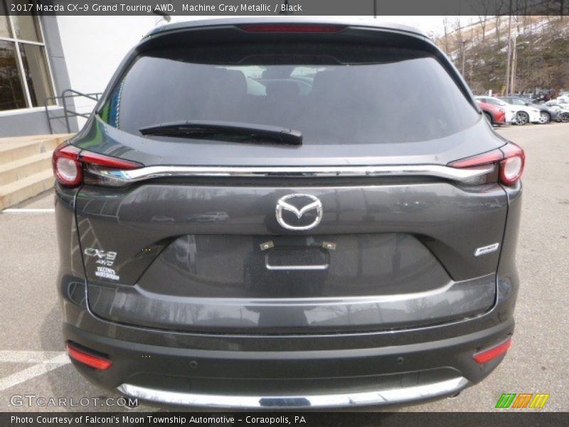 Machine Gray Metallic / Black 2017 Mazda CX-9 Grand Touring AWD