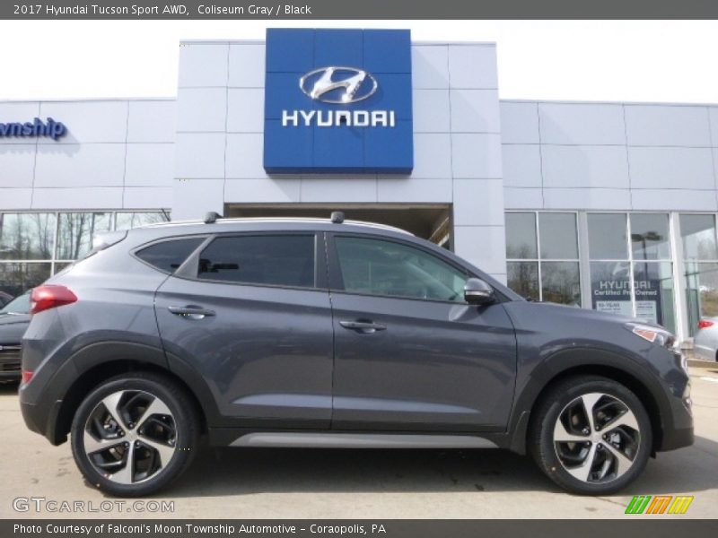 Coliseum Gray / Black 2017 Hyundai Tucson Sport AWD