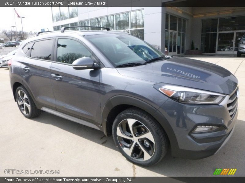 Coliseum Gray / Black 2017 Hyundai Tucson Sport AWD