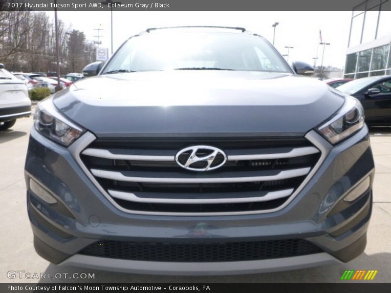 Coliseum Gray / Black 2017 Hyundai Tucson Sport AWD