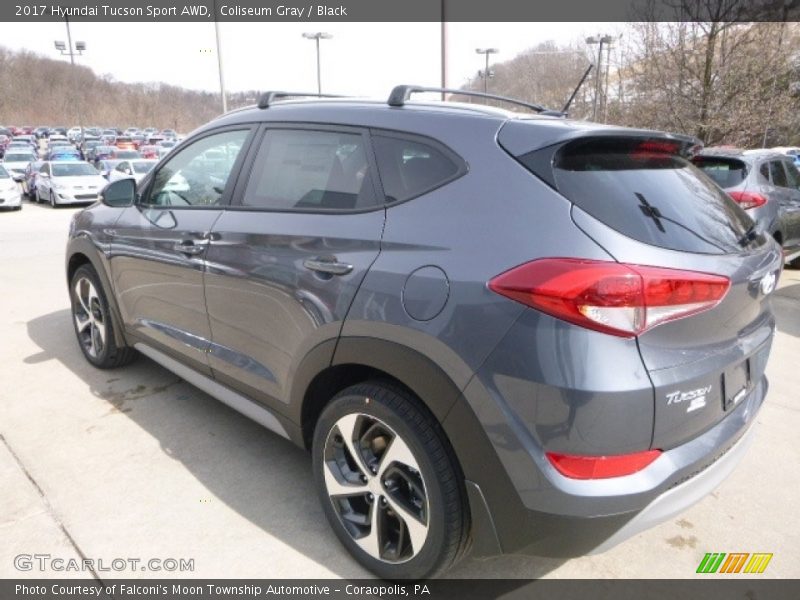 Coliseum Gray / Black 2017 Hyundai Tucson Sport AWD