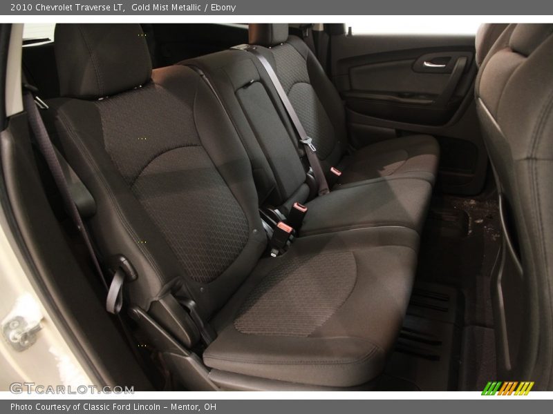 Gold Mist Metallic / Ebony 2010 Chevrolet Traverse LT