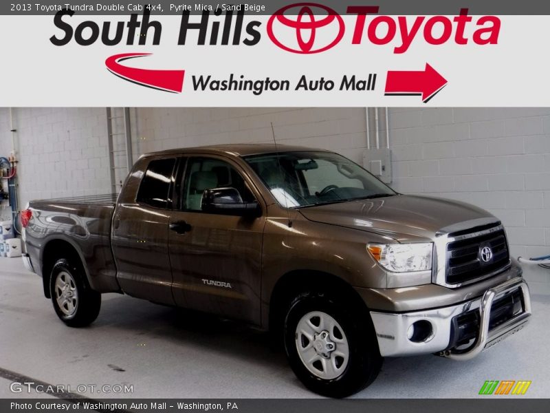 Pyrite Mica / Sand Beige 2013 Toyota Tundra Double Cab 4x4