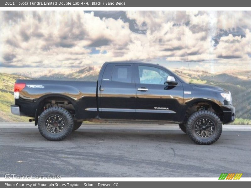 Black / Sand Beige 2011 Toyota Tundra Limited Double Cab 4x4