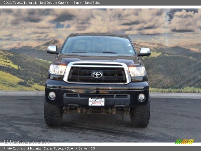 Black / Sand Beige 2011 Toyota Tundra Limited Double Cab 4x4