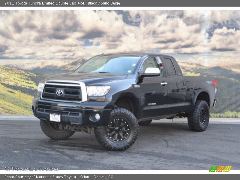 Black / Sand Beige 2011 Toyota Tundra Limited Double Cab 4x4