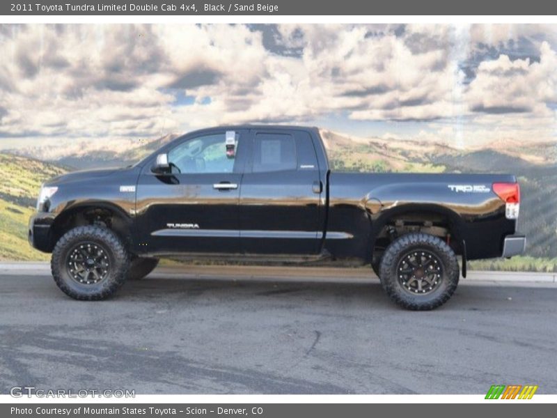 Black / Sand Beige 2011 Toyota Tundra Limited Double Cab 4x4