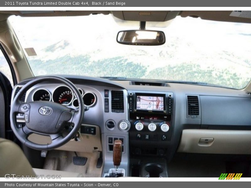 Black / Sand Beige 2011 Toyota Tundra Limited Double Cab 4x4