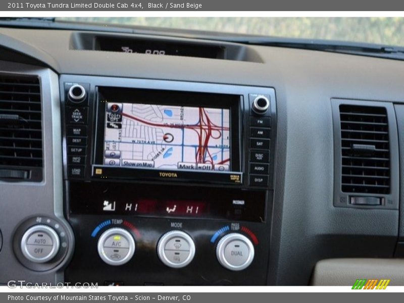 Black / Sand Beige 2011 Toyota Tundra Limited Double Cab 4x4