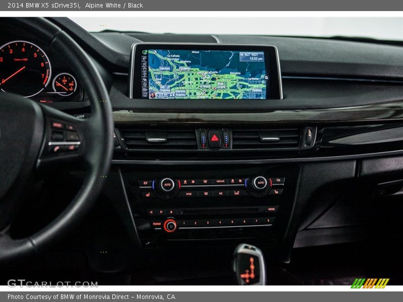 Alpine White / Black 2014 BMW X5 sDrive35i