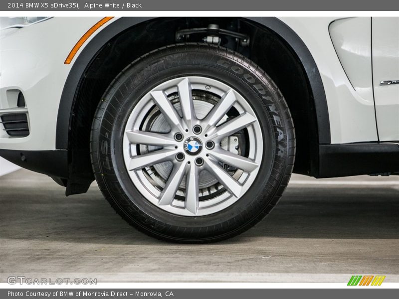 Alpine White / Black 2014 BMW X5 sDrive35i