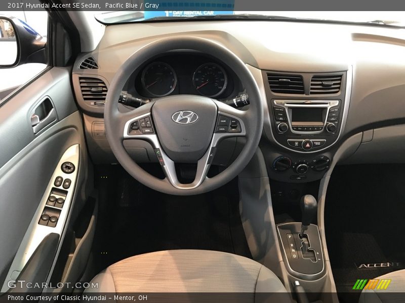 Dashboard of 2017 Accent SE Sedan