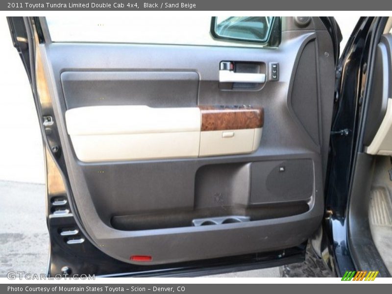 Black / Sand Beige 2011 Toyota Tundra Limited Double Cab 4x4