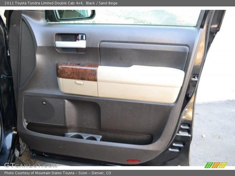 Black / Sand Beige 2011 Toyota Tundra Limited Double Cab 4x4