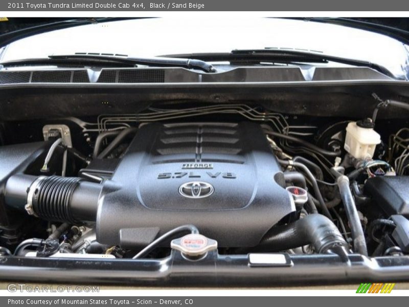 Black / Sand Beige 2011 Toyota Tundra Limited Double Cab 4x4