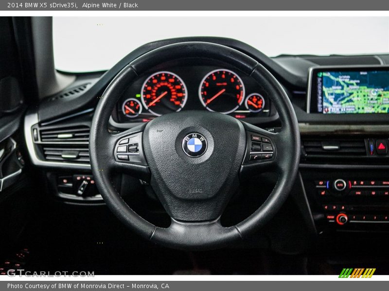 Alpine White / Black 2014 BMW X5 sDrive35i