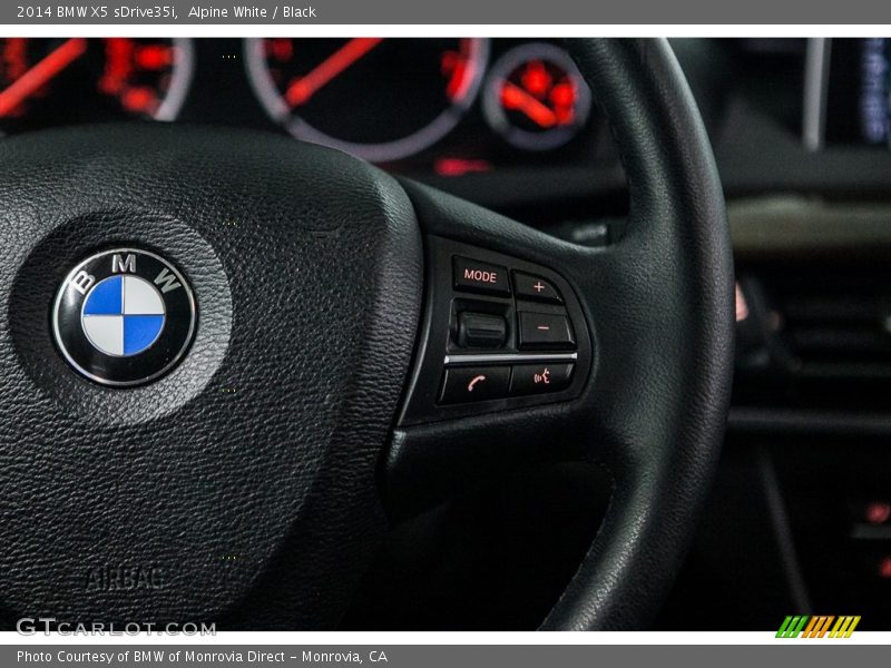 Alpine White / Black 2014 BMW X5 sDrive35i