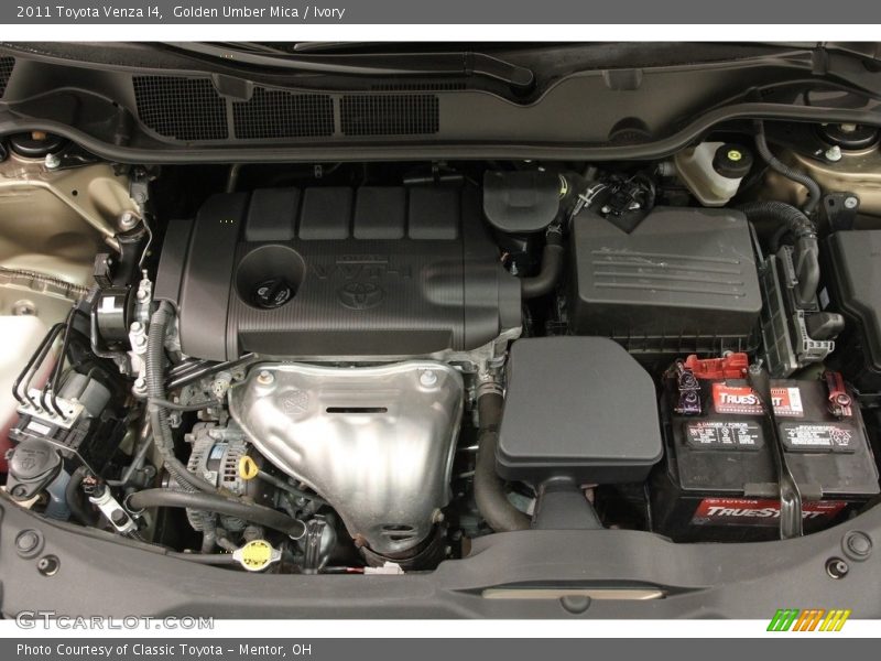  2011 Venza I4 Engine - 2.7 Liter DOHC 16-Valve Dual VVT-i 4 Cylinder