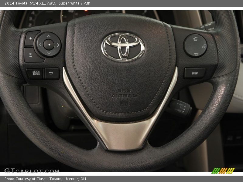 Super White / Ash 2014 Toyota RAV4 XLE AWD