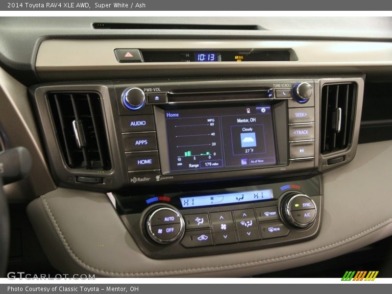 Super White / Ash 2014 Toyota RAV4 XLE AWD