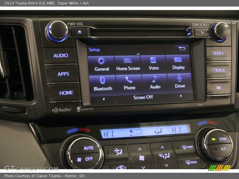 Super White / Ash 2014 Toyota RAV4 XLE AWD