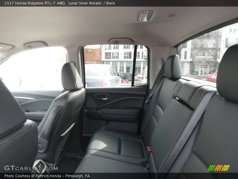 Lunar Silver Metallic / Black 2017 Honda Ridgeline RTL-T AWD