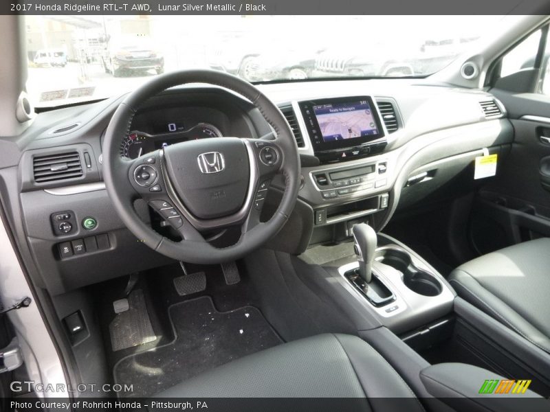  2017 Ridgeline RTL-T AWD Black Interior