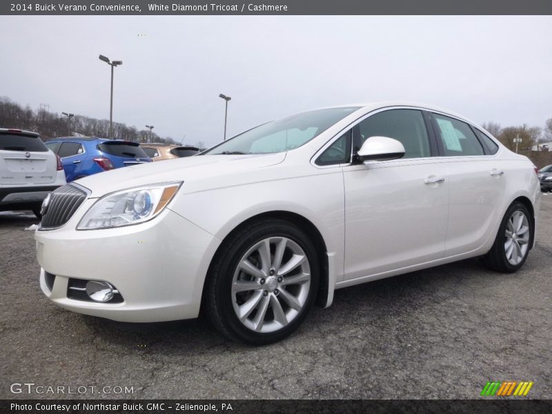 White Diamond Tricoat / Cashmere 2014 Buick Verano Convenience