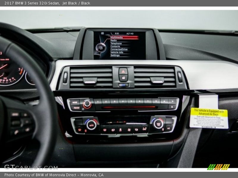 Jet Black / Black 2017 BMW 3 Series 320i Sedan